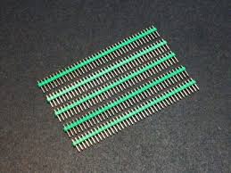 Male Connector Single Row (green)