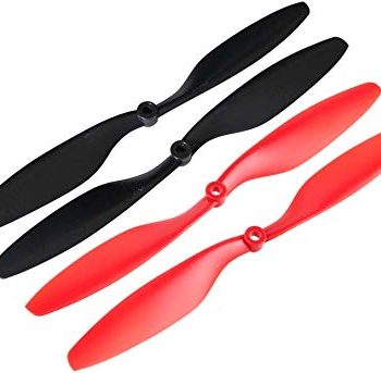 PROPELLER 1045 PROPS 10X4.5 CW/CCW RED PAIR
